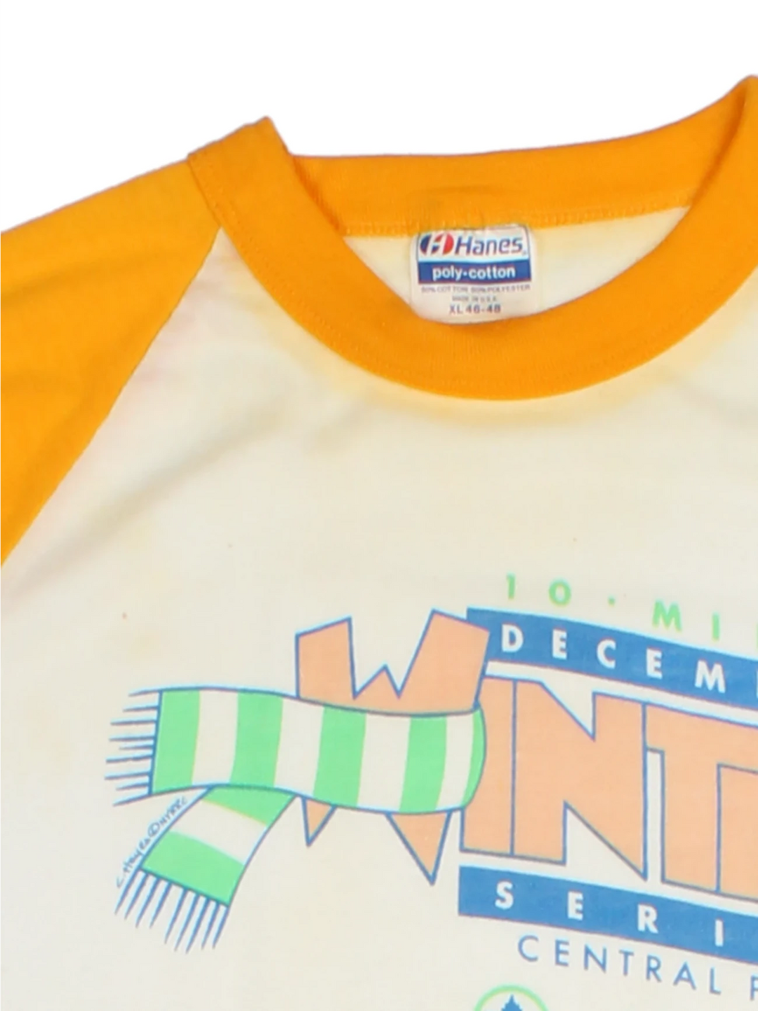 87 New York Road Runners Club Ringer T-Shirt (Size XL)