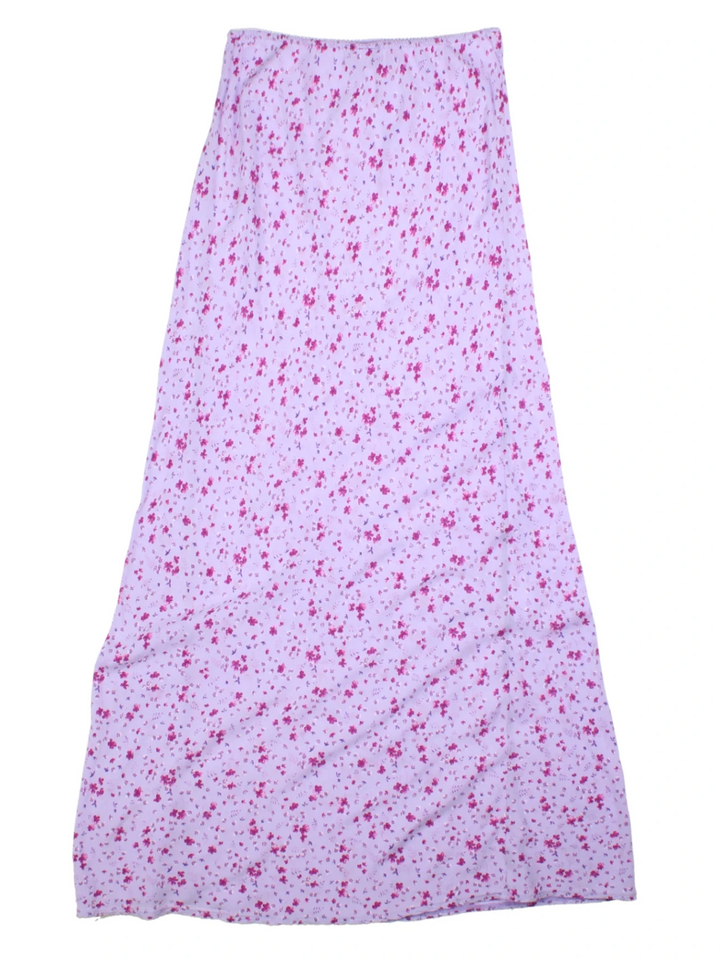 Y2K Floral Maxi Skirt (Size M)