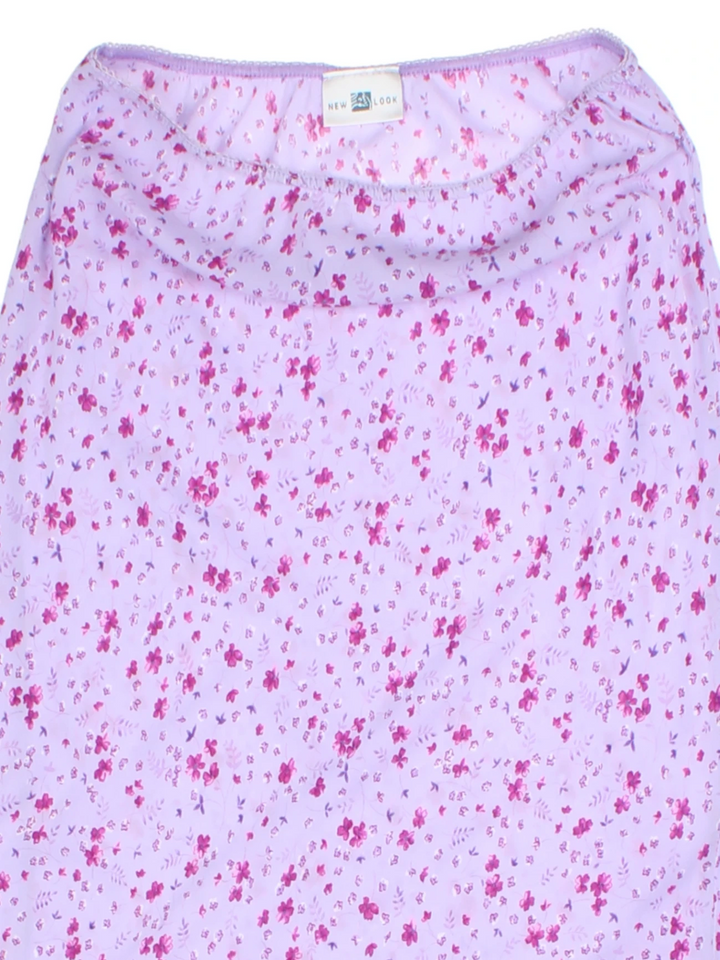 Y2K Floral Maxi Skirt (Size M)
