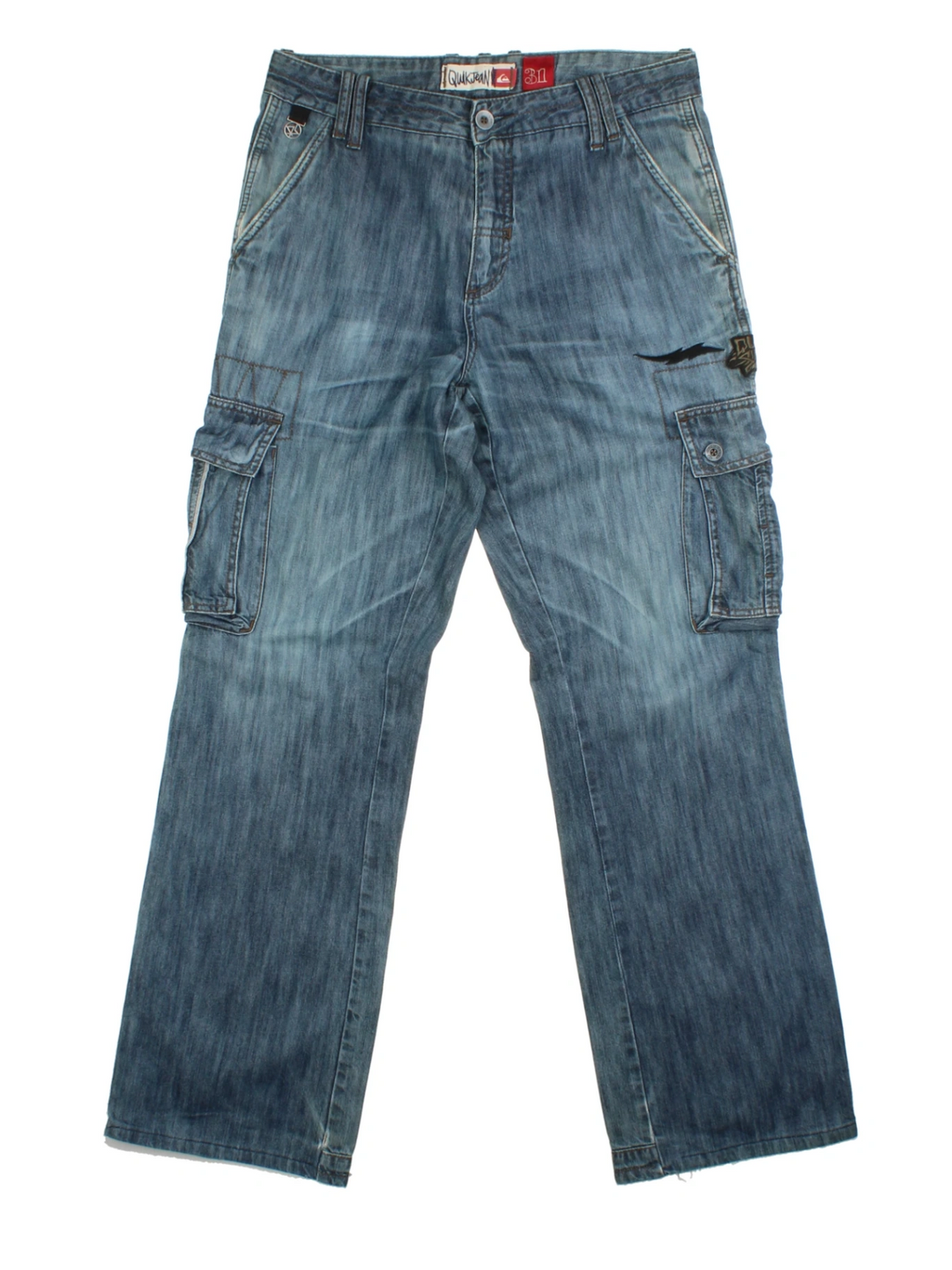 00's Quicksilver Cargo Jeans (Size M)