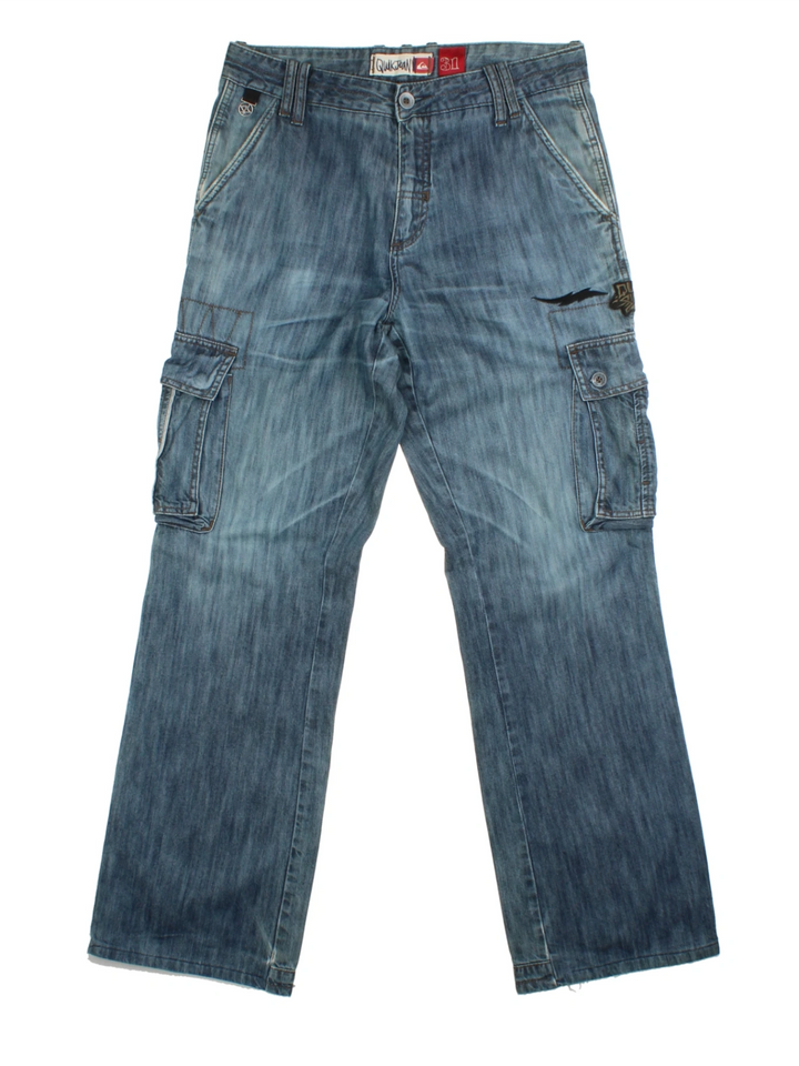 00's Quicksilver Cargo Jeans (Size M)