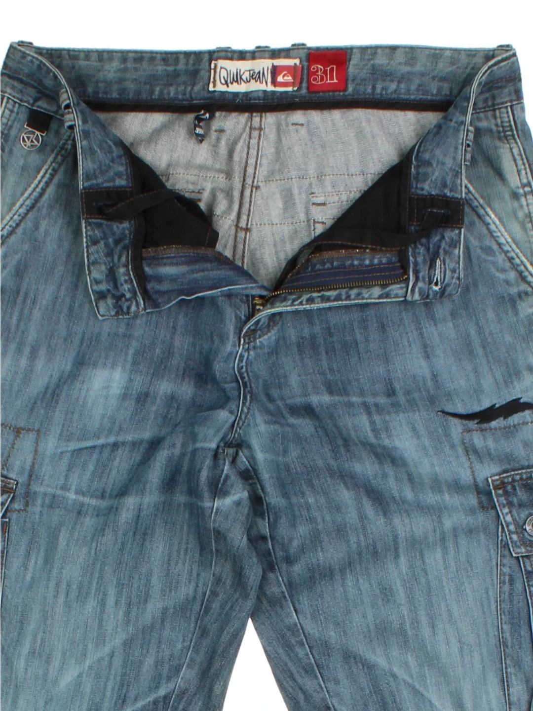 00's Quicksilver Cargo Jeans (Size M)
