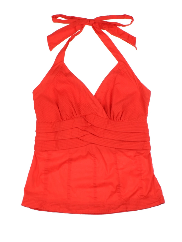 Y2K Halter Neck Top (Size M)