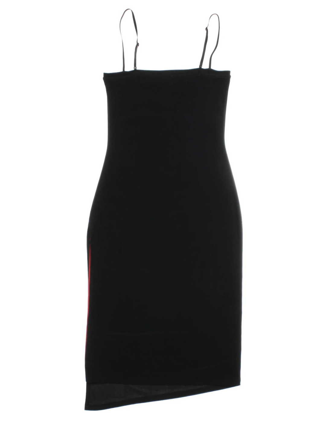 Y2K Floral Detail Midi Slip Dress (Size S)