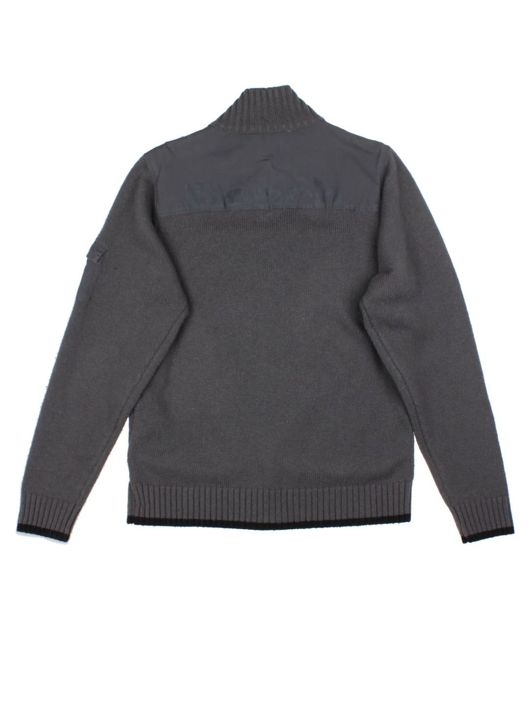 Y2K Bench Funnel Neck Cardigan (Size L)