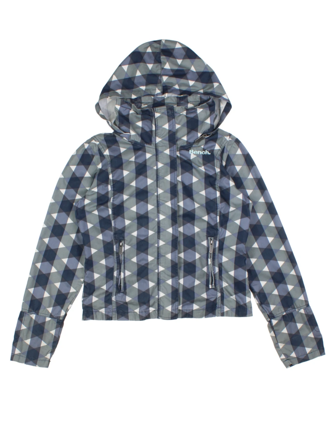 Y2K Bench Hooded Jacket (Size L)