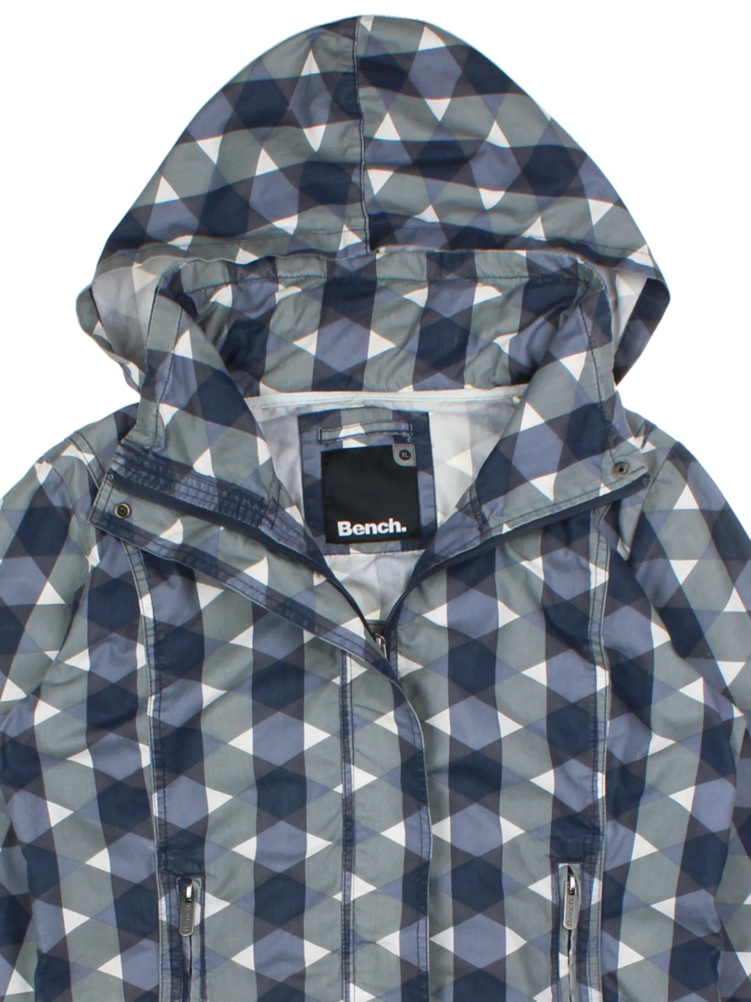 Y2K Bench Hooded Jacket (Size L)