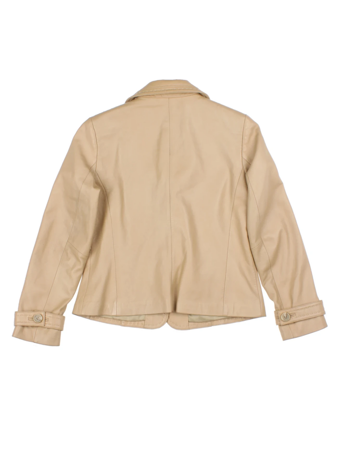 Y2K Liz Claiborne Leather Blazer (Size S)