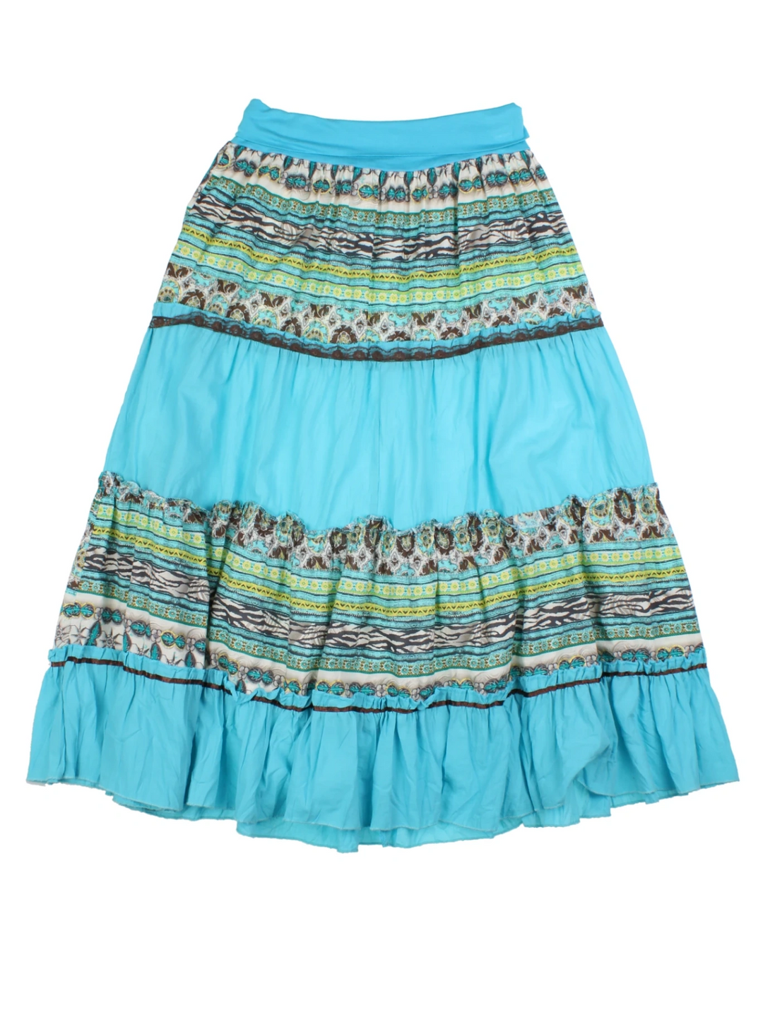 Y2K Layered Maxi Skirt (Size L)