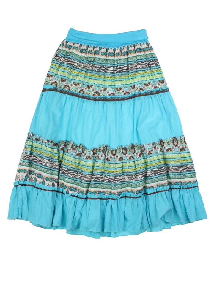 Y2K Layered Maxi Skirt (Size L)