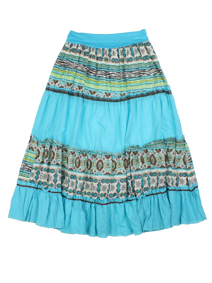 Y2K Layered Maxi Skirt (Size L)