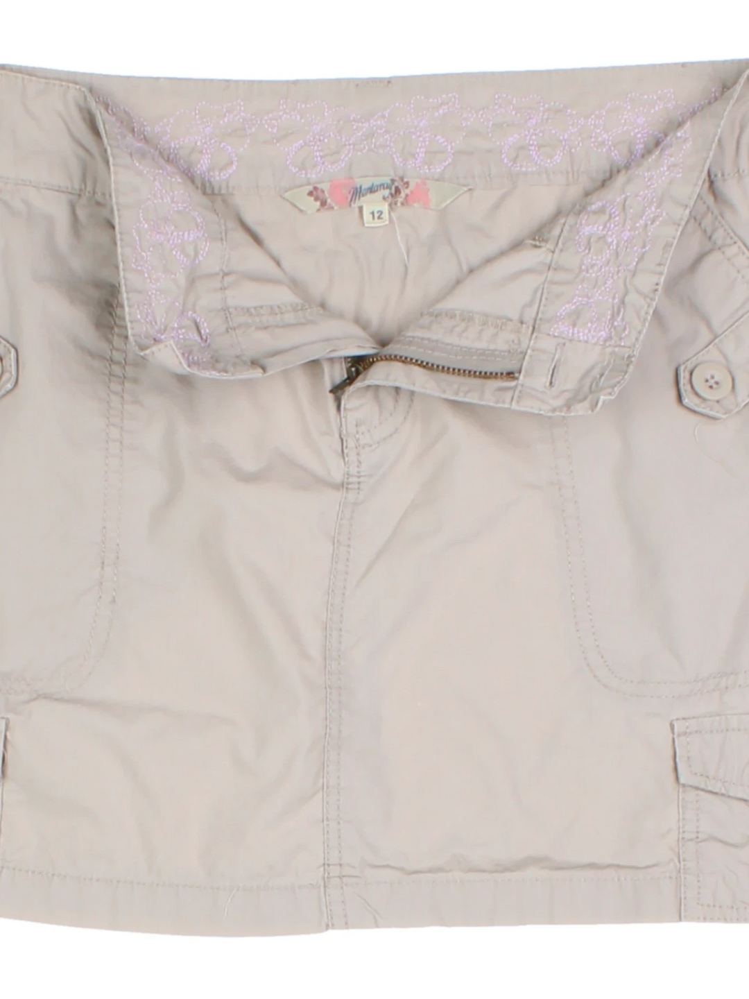 Y2K Cargo Mini Skirt (Size M)