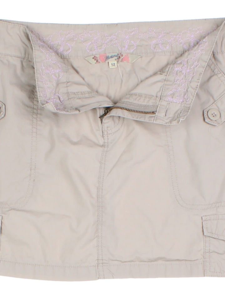 Y2K Cargo Mini Skirt (Size M)