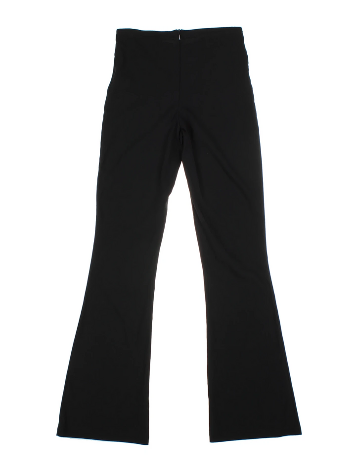Y2K Embroidered Flared Trousers (Size S)