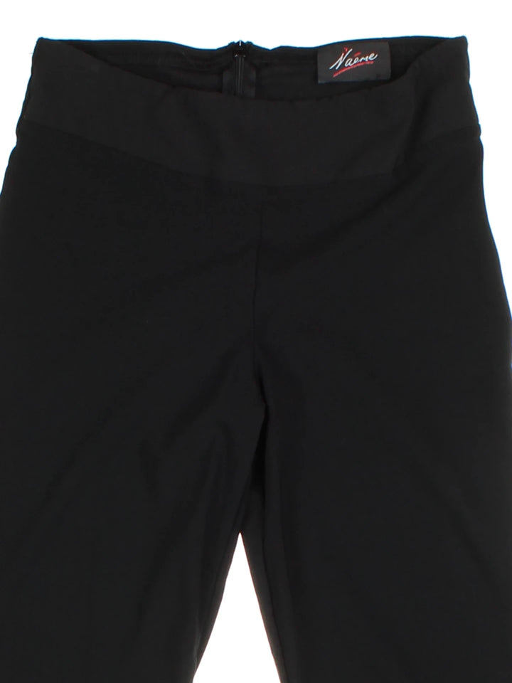 Y2K Embroidered Flared Trousers (Size S)