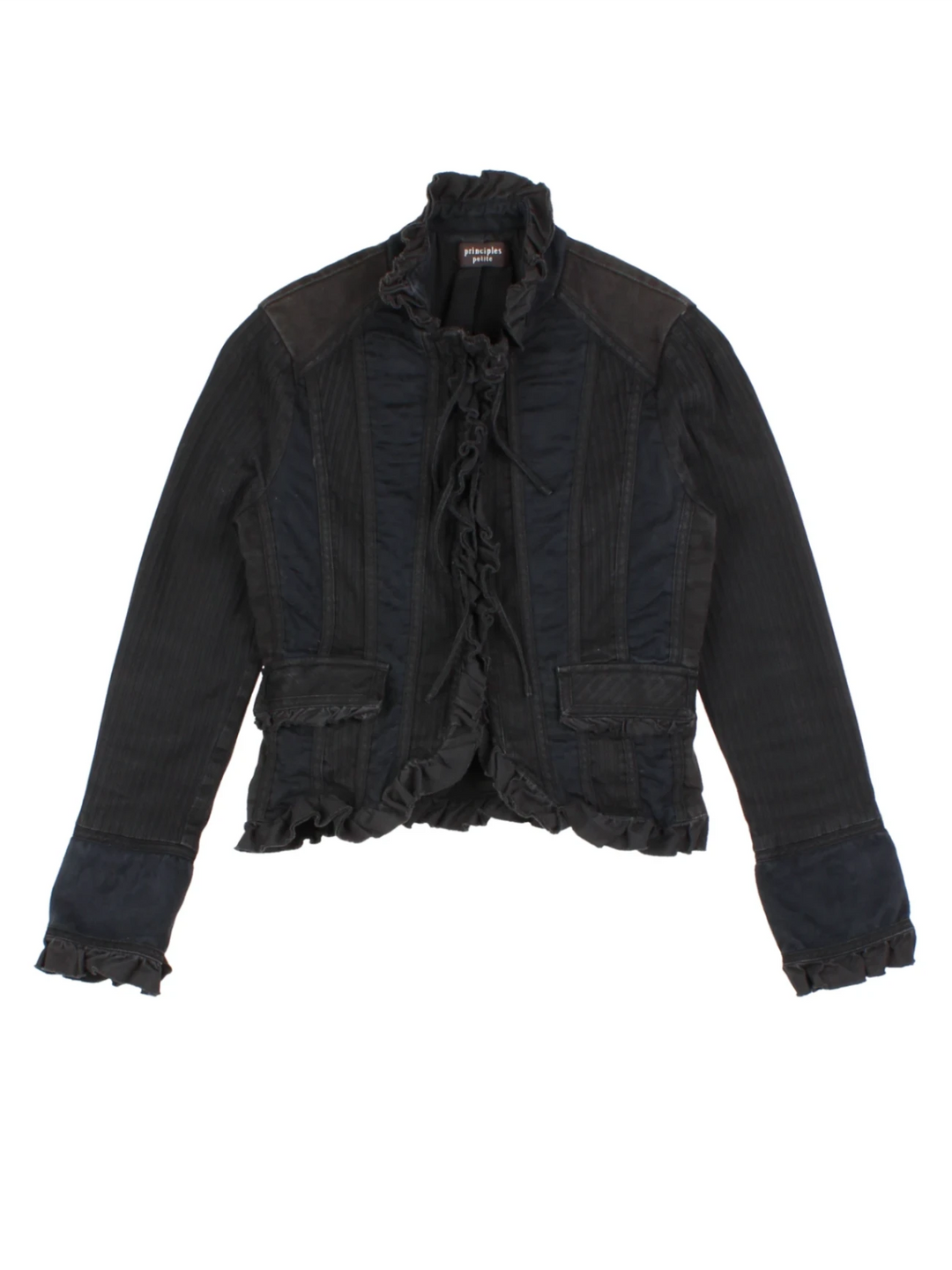 Y2K Ruffle Detail Jacket (Size XXS)
