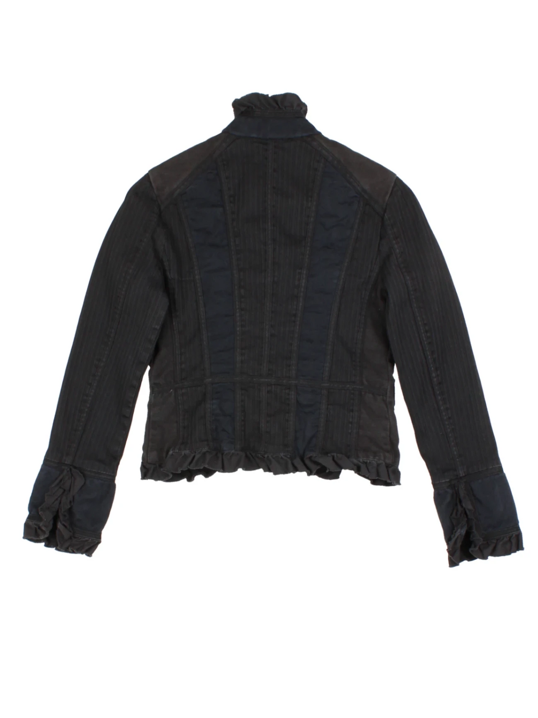 Y2K Ruffle Detail Jacket (Size XXS)