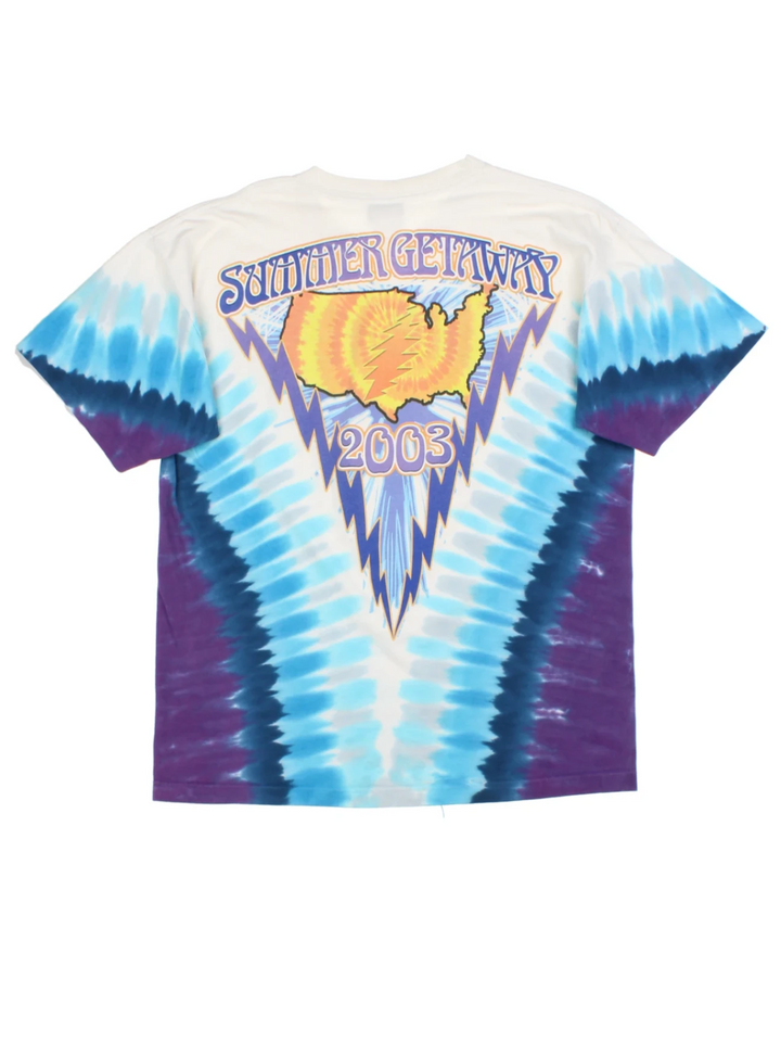 2003 Liquid Blue "The Dead" Summer Getaway Tour T-Shirt (Size L)
