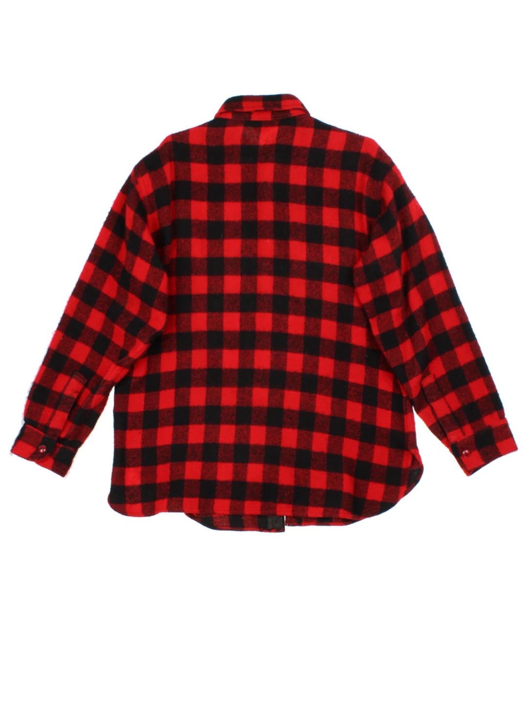 Woolrich Buffalo Check Wool Overshirt (Size L)