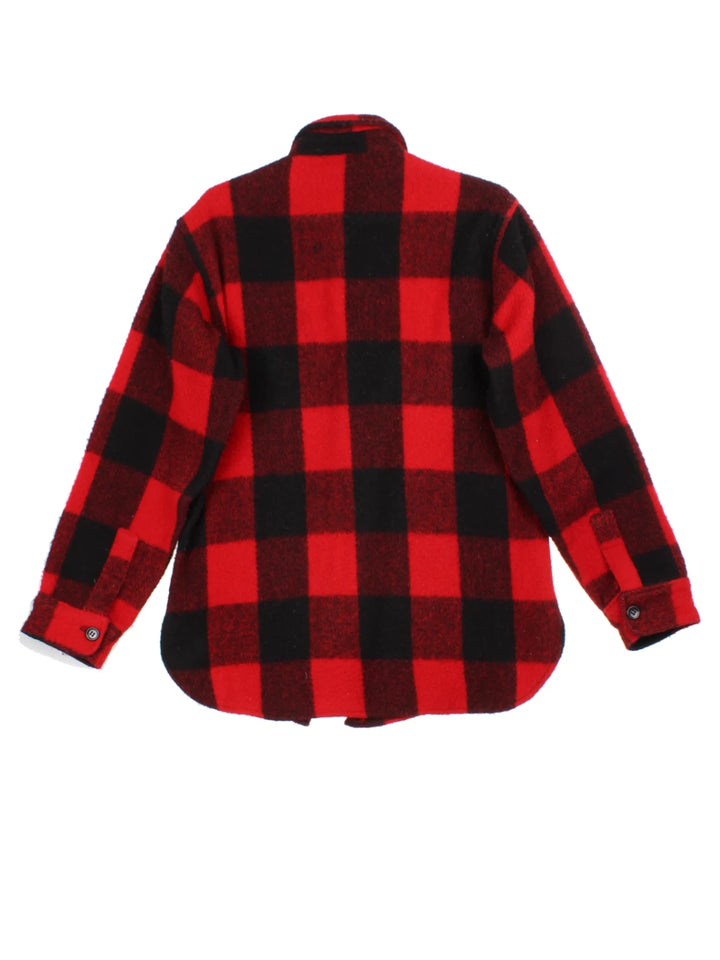 Woolrich Buffalo Plaid Flannel Overshirt (Size S)