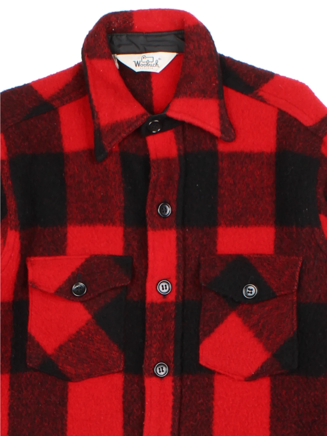 Woolrich Buffalo Plaid Flannel Overshirt (Size S)