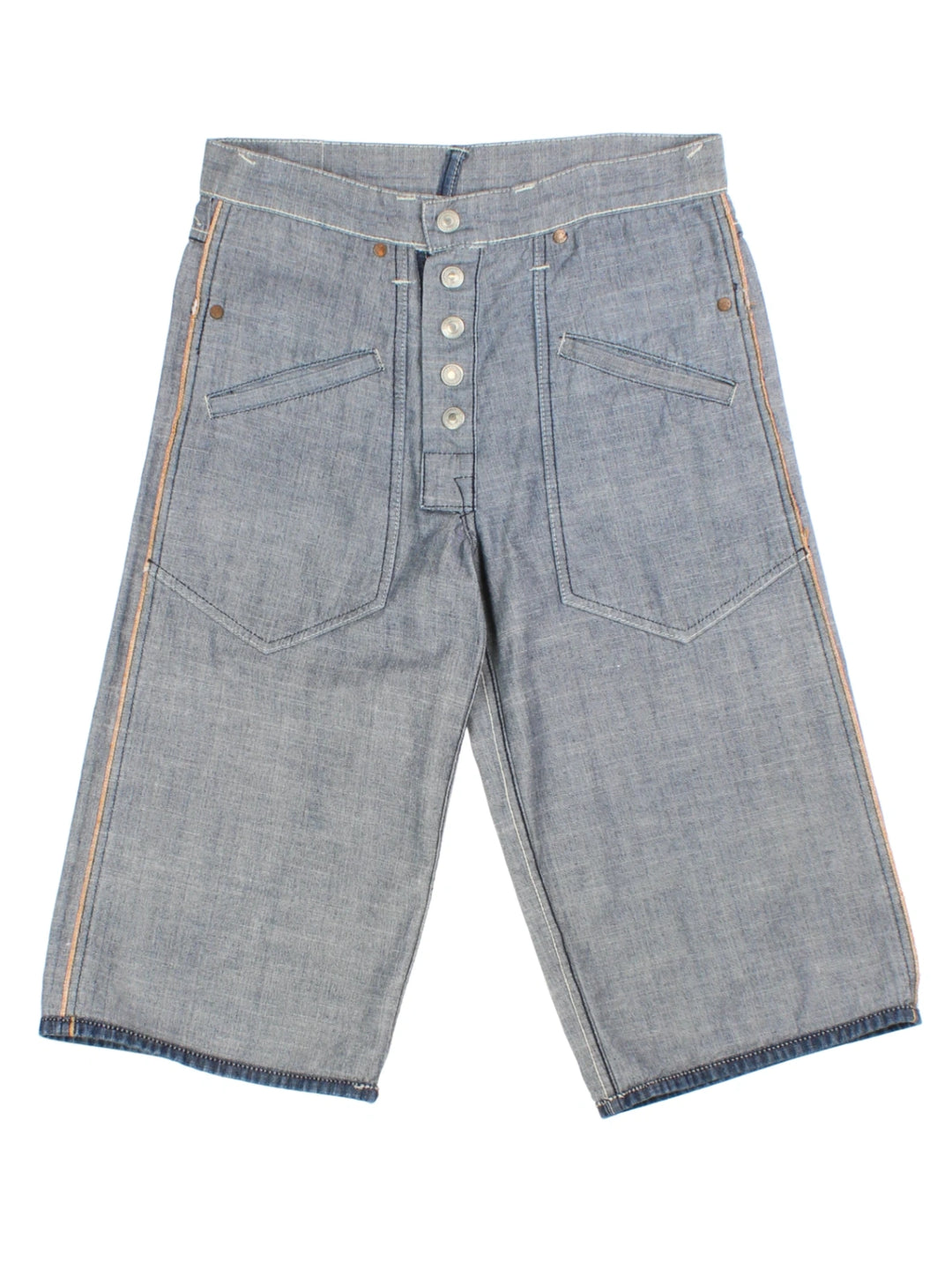 Y2K Evisu Reversible Jorts (Size S)