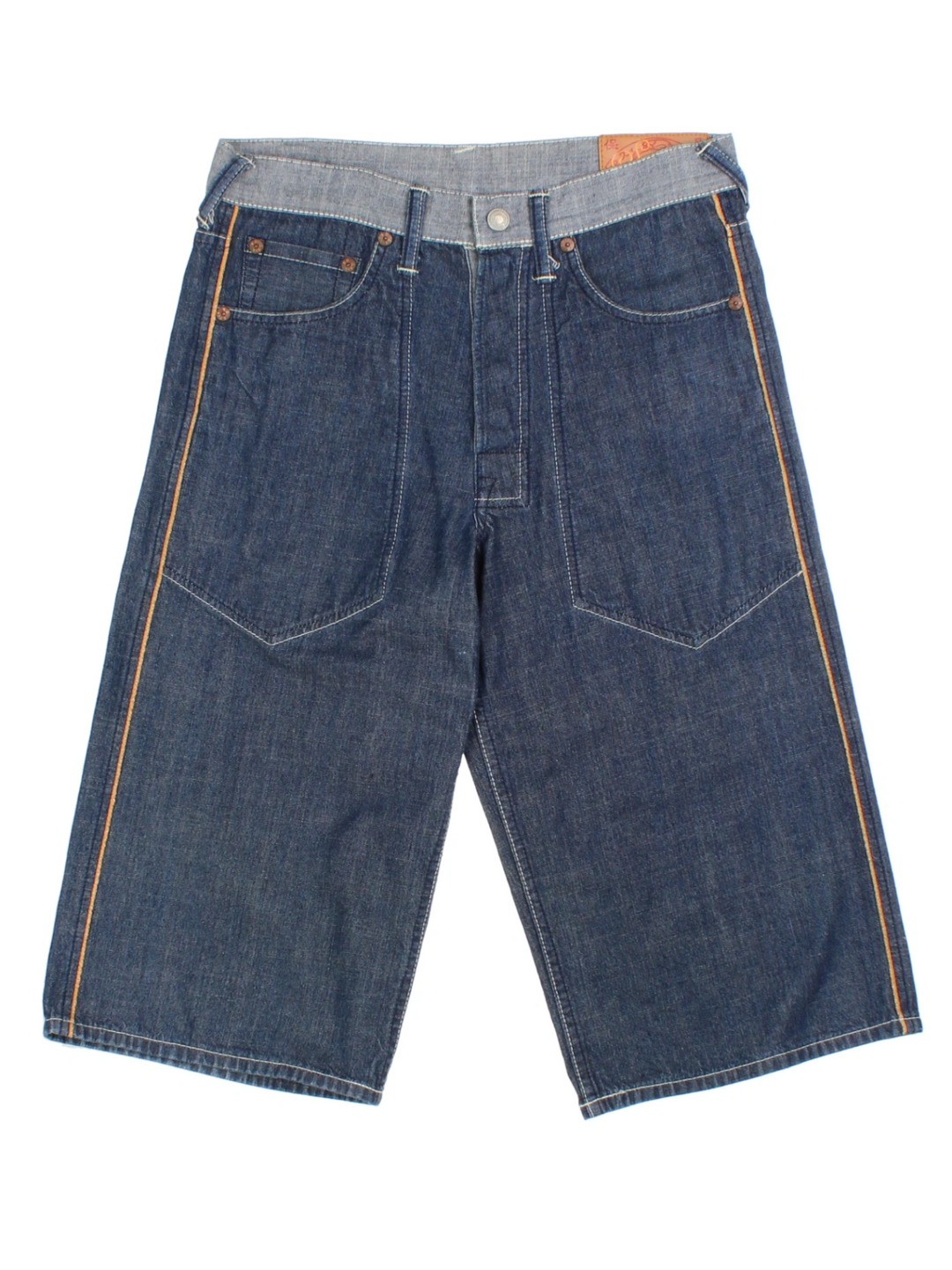 Y2K Evisu Reversible Jorts (Size S)