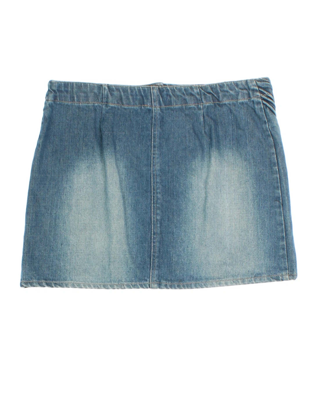 Y2K Morgan Denim Mini Skirt (Size L)