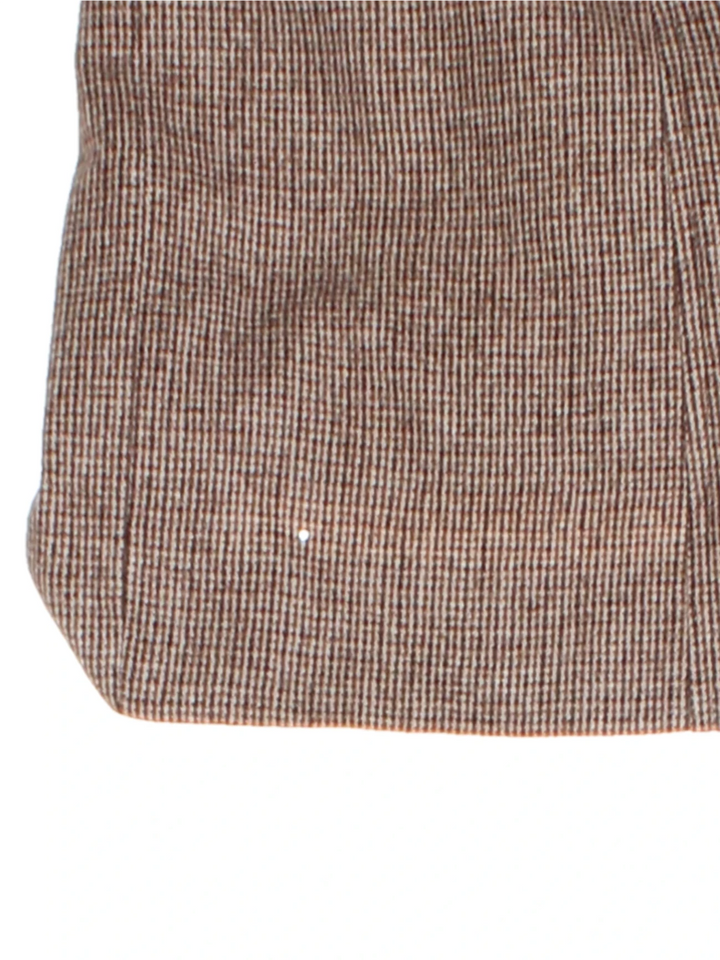 Aquascutum Check High Waisted Pencil Midi Skirt (Size M)