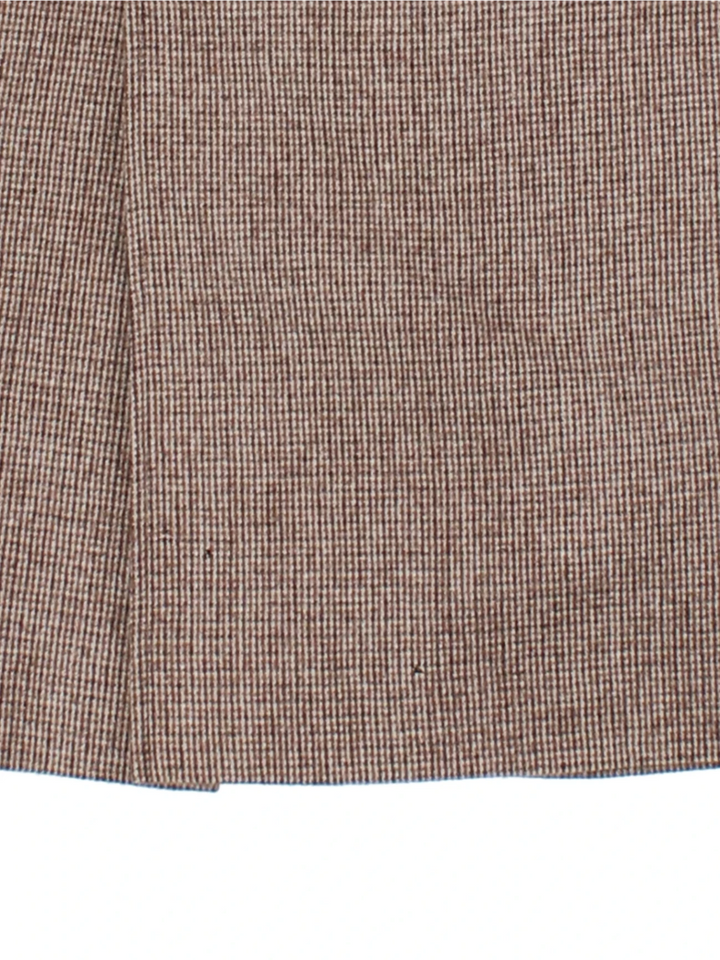 Aquascutum Check High Waisted Pencil Midi Skirt (Size M)