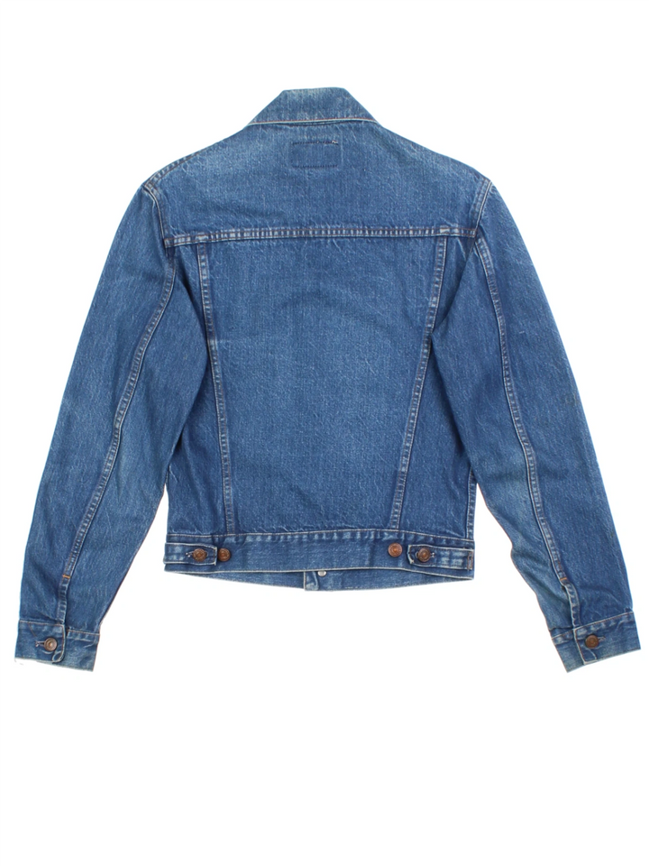 Levi Strauss Blue Denim Trucker Jacket (Size S)