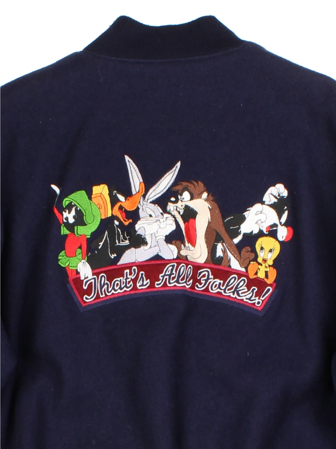 90's Warner Brothers Looney Tunes Bomber Jacket (Size XL)