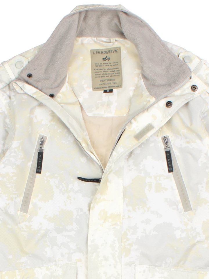 Alpha Industries Camo Snow Jacket (Size M)