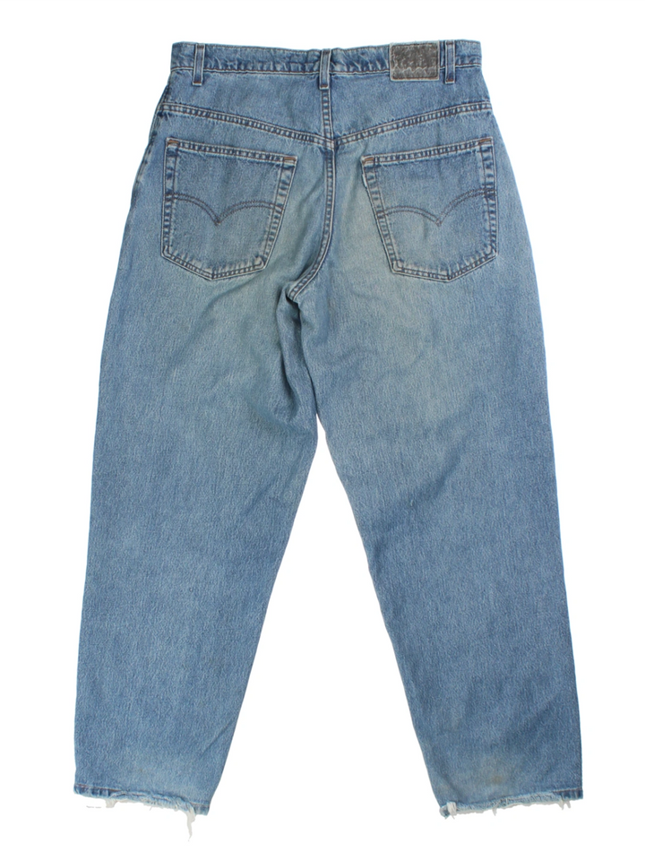 Silver Tab Wide Leg Levi Strauss Jeans (Size XL)