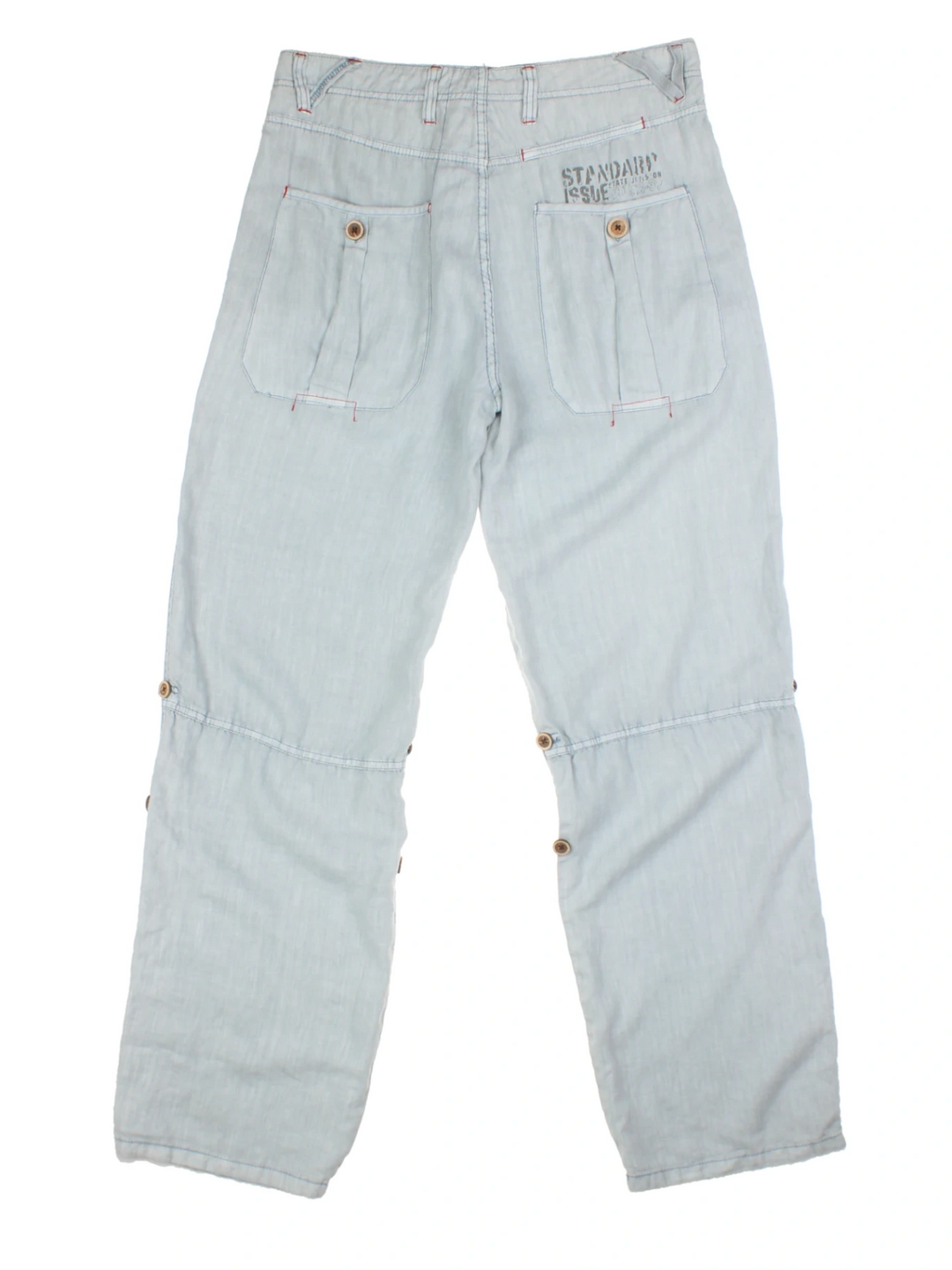 Vintage Wide Leg Trousers (Size M)