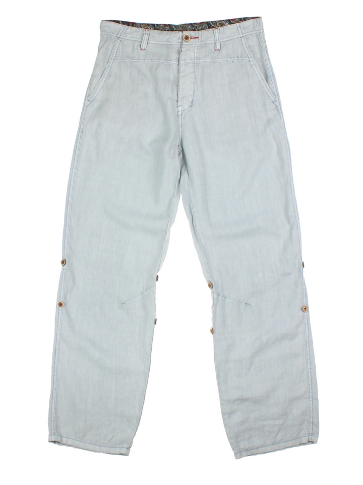 Vintage Wide Leg Trousers (Size M)