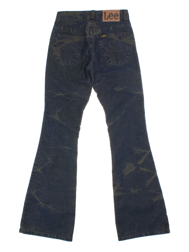 Lee Overdyed Fading Corduroy Flared Trousers (Size XS)