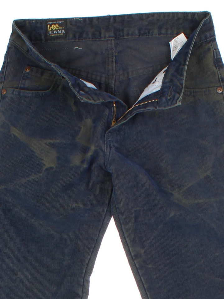 Lee Overdyed Fading Corduroy Flared Trousers (Size XS)