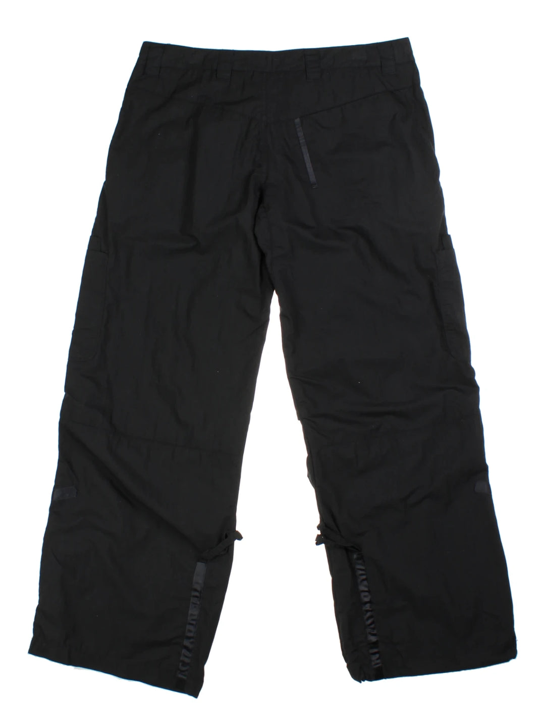 00's Nike Black Logo Cargo Trousers (Size XXL)