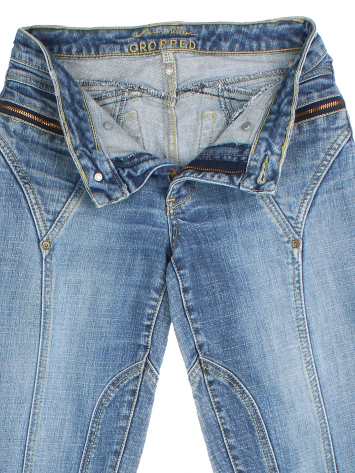 Y2K Capri Denim Jeans (Size M)