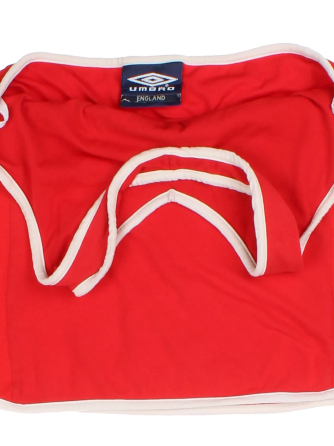 Y2K Umbro Red England Halter Neck Top (Size S)