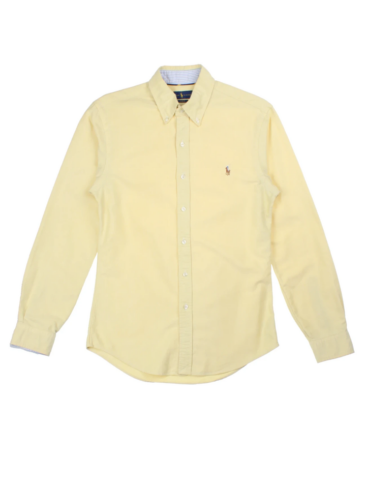 Ralph Lauren Yellow Button-Up Shirt (Size S)