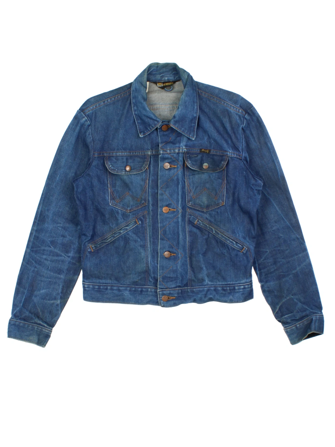 80's Wrangler Blue Denim Jacket (Size M)