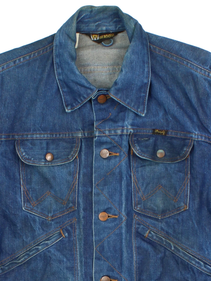 80's Wrangler Blue Denim Jacket (Size M)