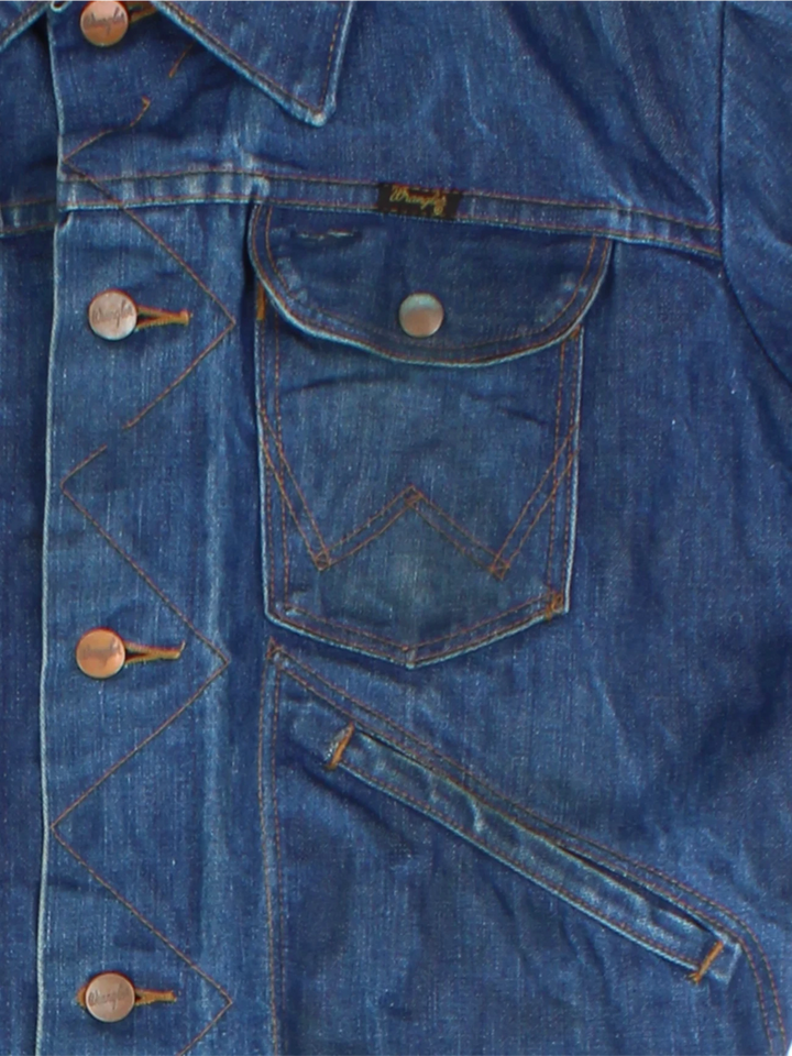 80's Wrangler Blue Denim Jacket (Size M)