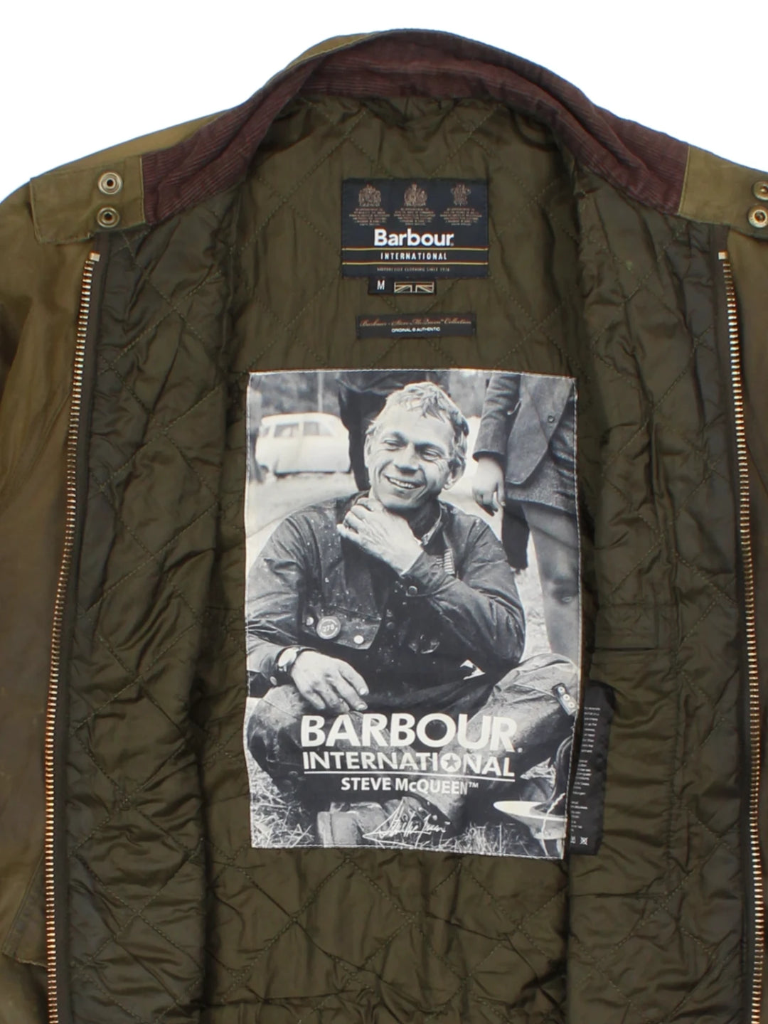 Barbour International Steve McQueen Jacket (Size S)