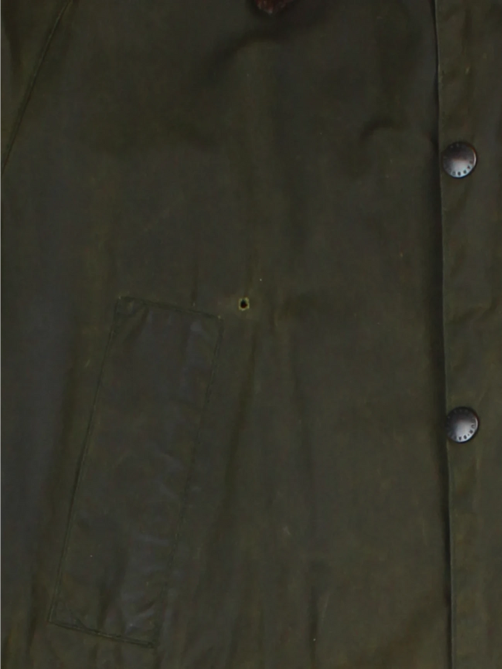 Barbour Beadle Green Waxed Jacket (Size XL)