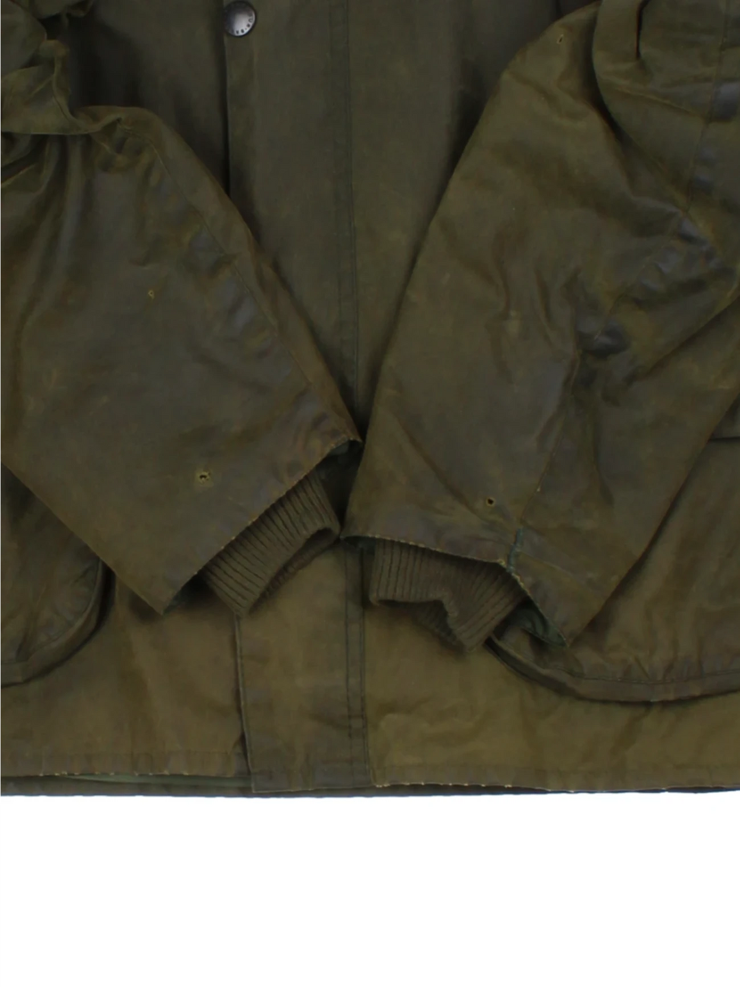 Barbour Beadle Green Waxed Jacket (Size XL)