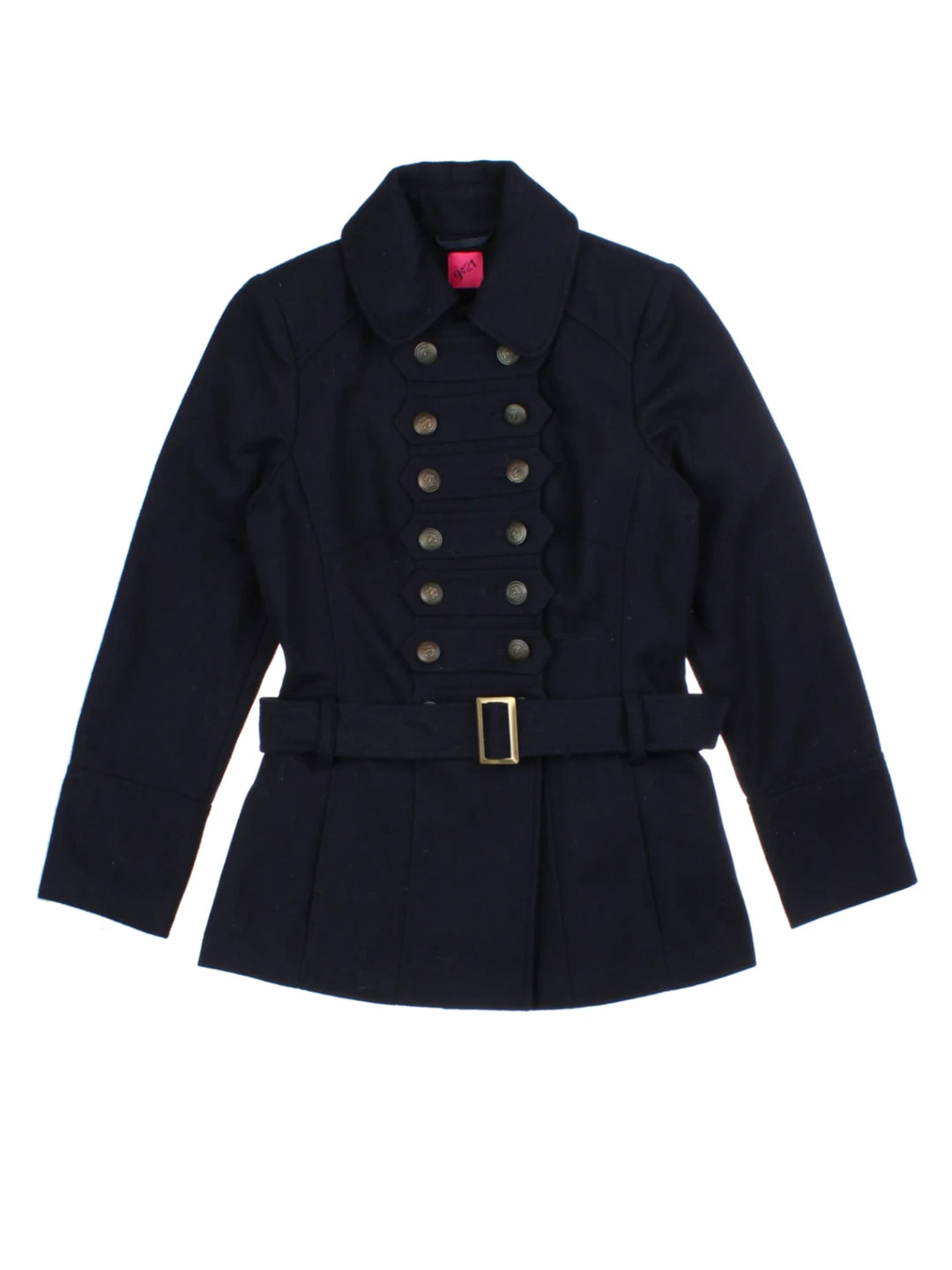 Y2K Navy Military Inspired Jacket (Size XS)