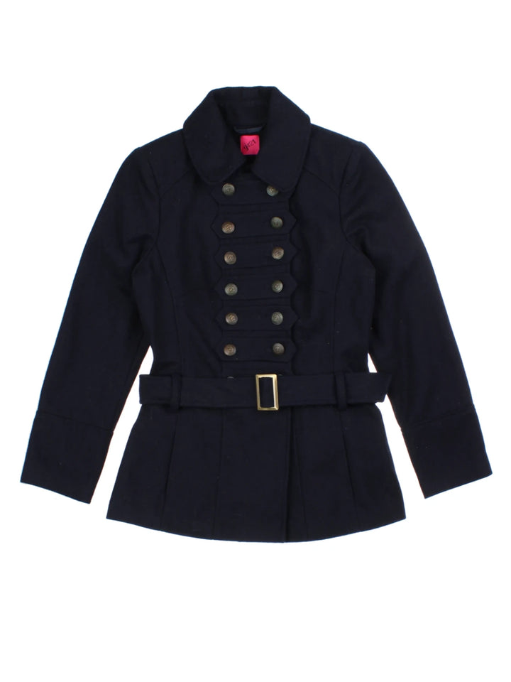 Y2K Navy Military Inspired Jacket (Size XS)